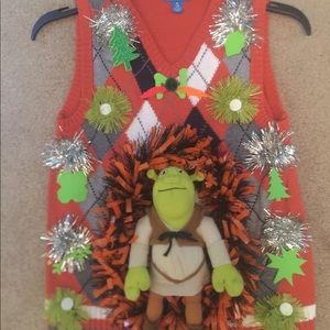 Shriek boys ugly Christmas sweaters